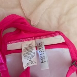 Kenneth Cole Reaction Swim - Kenneth Cole XL Bandeau Swim Bikini Top NEW Kenneth Cole Reaction Swim - Kenneth Cole XL Bandeau Swim Bikini Top NEW
